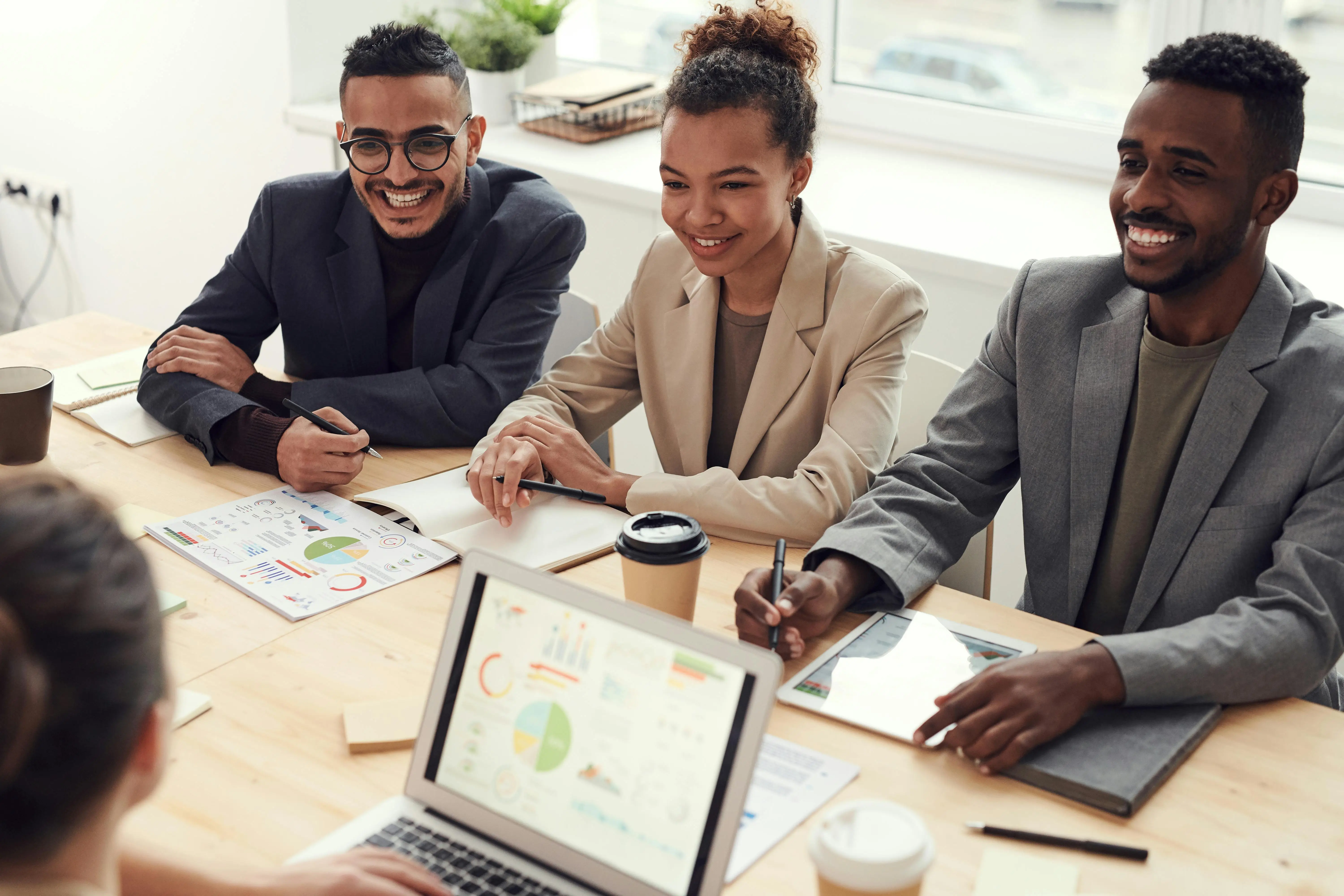 SANTISOFT team collaborating on innovative technology solutions
